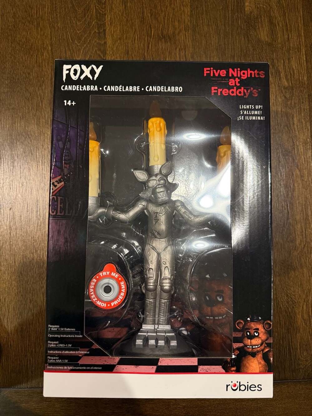 Rubie's Five Nights At Freddy's Foxy Candelabra